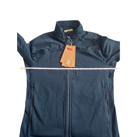 FALL Fjall Raven Women’s Abisko Lite Fleece Jacket in Dark Navy, size S, NWT - Picture 12 of 14